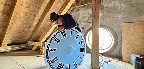 Zegar wrócił na dworzec po 50 latach.