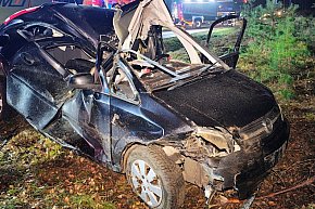 Nocny dramat pod Szczecinkiem – zdjęcia z miejsca zdarzenia-9309