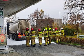 Wyciek paliwa w Silnowie – straż pożarna w akcji-9320