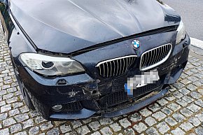 Kolizja BMW i Peugeota na DK20 – zdjęcia-9340
