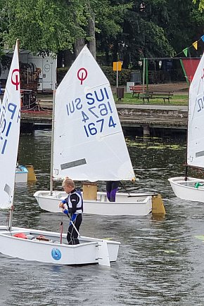 Młodzi żeglarze walczyli na Trzesiecku – fotorelacja-9186