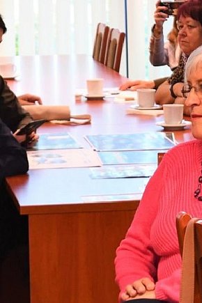 Bezpieczny Senior w Szczecinku. Eksperci rozmawiali z mieszkańcami-9281