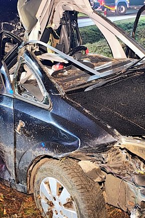 Nocny dramat pod Szczecinkiem – zdjęcia z miejsca zdarzenia-9309