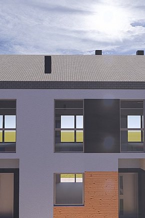 Mieszkania z ogródkami w Turowie.-9353