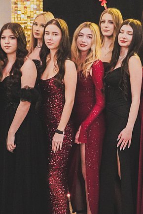 Studniówka Ekonomika w Szczecinku. Bal maturzystów-9451