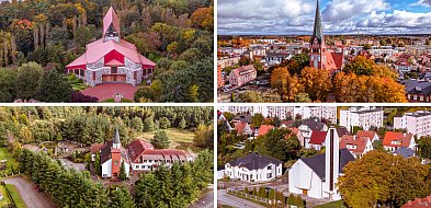 Szczecinek z lotu ptaka – kościoły w jesiennej odsłonie ZDJĘCIA-50058