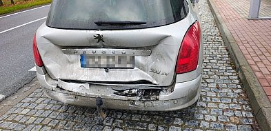 Bemką w Peugeota na DK20. Popołudniowa kolizja w Drzonowie-50753