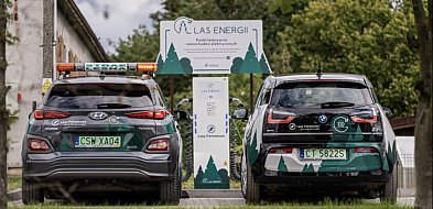 Las Energii dotarł do Szczecinka. Przy nadleśnictwie naładujesz elektryka-51874