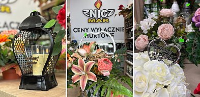 Znicze i wiązanki na Dzień Babci i Dziadka PROSTO od producenta Znicz-Mar-52111