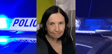 Pilny apel policji. Zaginęła 50-letnia kobieta