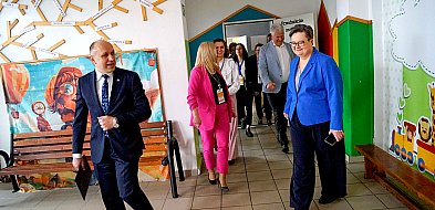 Wiceminister Edukacji Katarzyna Lubnauer z wizytą w Turowie
