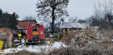 Pożar w sobotnie popołudnie. Co się stało na Leśnej?