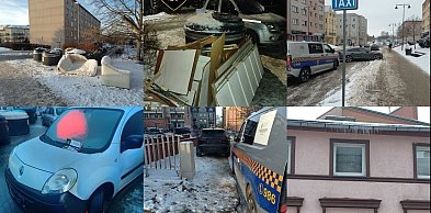 Blokady, alkohol i lód. Taki był tydzień Straży Miejskiej