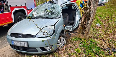 Poważny wypadek pod Wierzchowem. Są ranni [ZDJĘCIA]