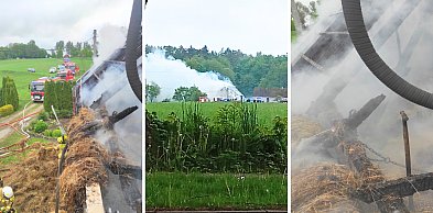 Budynek w ogniu. W akcji 12 zastępów straży