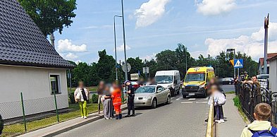 Wypadek na pasach w Szczecinku. Kobieta zabrana do szpitala