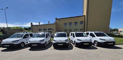 PWiK Szczecinek kupił pięć elektrycznych aut.