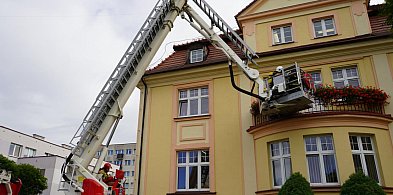 Zadymiło sie w budynku starostwa. 65 osób ewakuowanych -49444