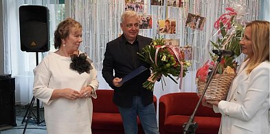 Wzruszające pożegnanie dyrektor Krystyny Berdyńskiej w DPS Borne Sulinowo.-49678