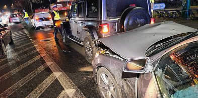 Trzy auta zderzyły się na ulicy Cieślaka w Szczecinku-50786