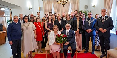 Złote Gody Stefanii i Jana Gumielów w Barwicach-49628