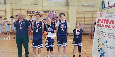 Szczecinecka „Czwórka” wicemistrzem województwa w koszykówce 3x3!-50106