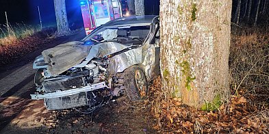 Poważny wypadek pod Storkowem.-51441