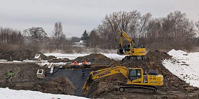 Mróz spowolnił prace na S11 Bobolice–Szczecinek