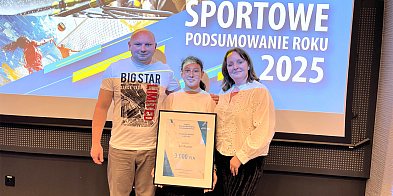 Maja Kuchar, trenerka i miasto wyróżnieni na gali sportu.