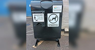 Nowe kosze na psie odchody w Szczecinku-50127