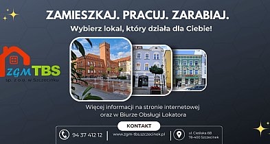 ZGM TBS Szczecinek oferuje mieszkania i lokale użytkowe. Sprawdź ofertę!-50246