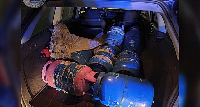 Ukradł 16 butli z gazem. W rękach policji był już po sześciu godzinach.-50279