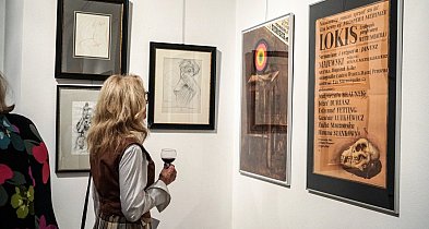 Rysunki i grafiki Starowieyskiego w Galerii Zamek.-50669