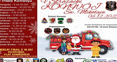 V Strażacki Konwój Św. Mikołaja już w sobotę. Wielki finał w Szczecinku-51117