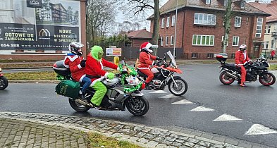Motocyklowi Mikołaje odwiedzili Szczecinek, szpital i domy dziecka.-51210