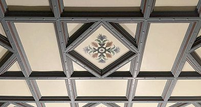 Zakończono renowację sufitu zakrystii Kościoła Mariackiego-51498