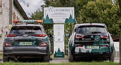 Las Energii dotarł do Szczecinka. Przy nadleśnictwie naładujesz elektryka-51874