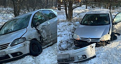 Zderzenie volkswagenów pod Szczecinkiem-51946