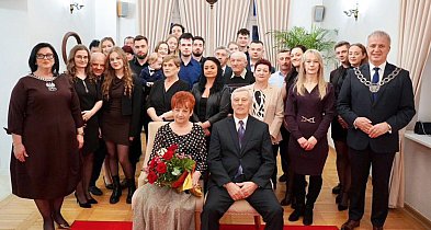 Państwo Strzelcowie z Białowąsu świętowali 50-lecie małżeństwa-52126