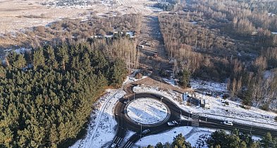 Zima nie przeszkadza. Obwodnica Szczecinka w budowie WIDEODRON-52135