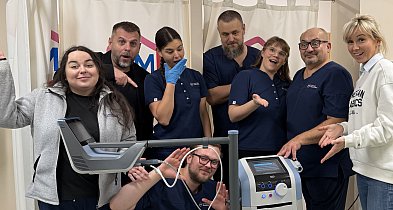 Nowoczesny laser w Centrum Rehabilitacji SM w Bornem Sulinowie