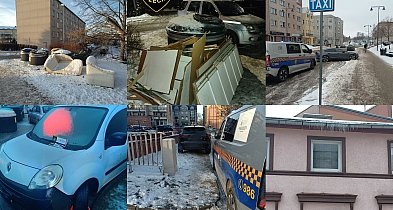 Blokady, alkohol i lód. Taki był tydzień Straży Miejskiej