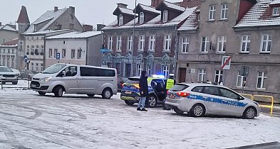 Szefowie szczecineckiej policji w akcji. Kierowca BMW zatrzymany