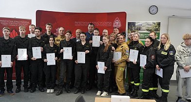 Z uczniów w strażaków. Oni już ukończyli kurs OSP