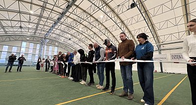 Szczecinek ma nowe zadaszone boisko. Już po oficjalnym otwarciu