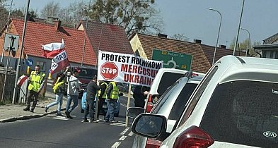 PULS REGIONU: Protest rolników w Barwicach. Duże utrudnienia