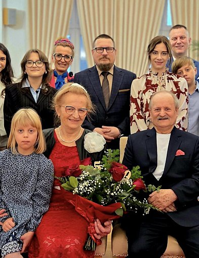 50 lat wspólnego życia Teresy i Rajmunda Kaczmarków ze Starego Grabiąża.-50208