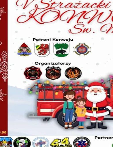 V Strażacki Konwój Św. Mikołaja już w sobotę. Wielki finał w Szczecinku-51117
