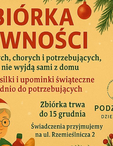Trwa świąteczna zbiórka w PoDzielni-51297
