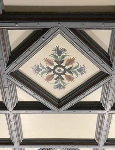 Zakończono renowację sufitu zakrystii Kościoła Mariackiego-51498